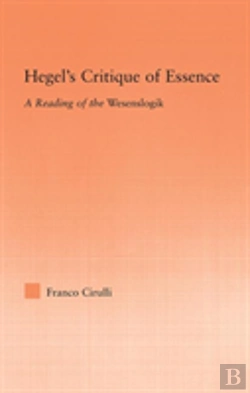 Bertrand.pt - Hegel'S Critique Of Essence