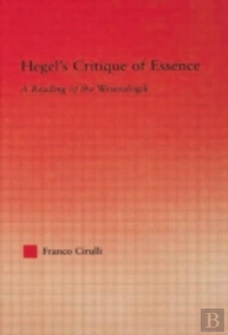 Bertrand.pt - Hegel'S Critique Of Essence
