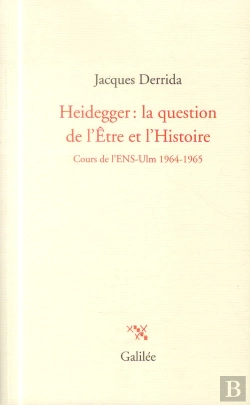 Bertrand.pt - Heidegger La Question De L'Etre Et L'Histoire