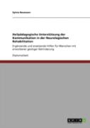 Heilpaã‚Â¤Dagogische Unterstatzung Der Kommunikation In Der Neurologischen Rehabilitation