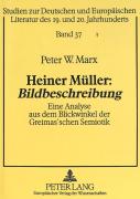 Heiner Mueller: Ã‚Â«Bildbeschreibungã‚Â»