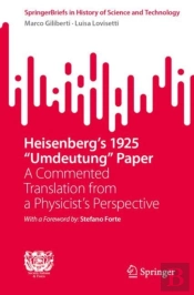 Heisenberg'S 1925 'Umdeutung' Paper