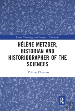Bertrand.pt - Helene Metzger, Historian And Historiographer Of The Sciences