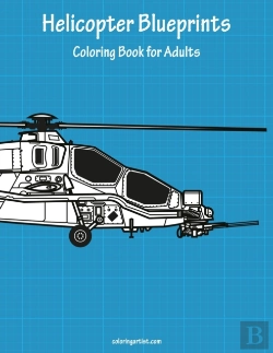 Bertrand.pt - Helicopter Blueprints Coloring Book For Adults