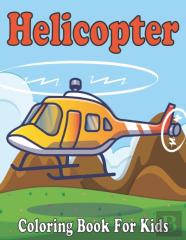 Helicopter Coloring Book For Kids