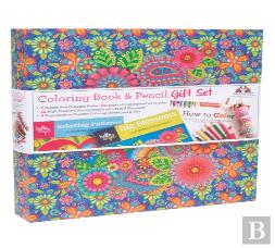 Hello Angel Coloring Book Gift Set
