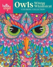 Hello Angel Owls Wild & Whimsical Coloring Collection