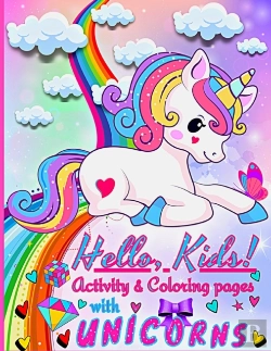 Bertrand.pt - Hello, Kids! Activities And Coloring Pages For Kids With Unicorns