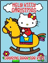 Hello Kitty Christmas Coloring Book For Kids