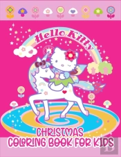 Hello Kitty Christmas Coloring Book For Kids