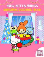 Hello Kitty Christmas Coloring Book For Kids