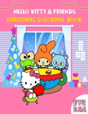 Hello Kitty Christmas Coloring Book For Kids