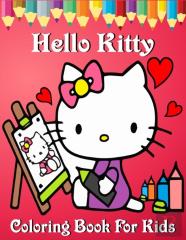 Hello Kitty Coloring Book For Kids