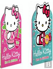 Hello Kitty Pack de 2 Livros de Actividades com Autocolantes 