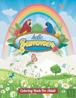 Bertrand.pt - Hello Summer Coloring Book For Adult