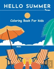 Hello Summer Coloring Book For Kids