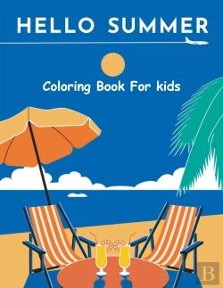 Bertrand.pt - Hello Summer Coloring Book For Kids