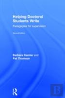 Helping Doctoral Students Write