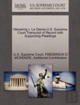 Helvering V. Le Gierse U.S. Supreme Court Transcript Of Record With Supporting Pleadings