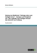 Helwig Von Waldirstet ''Helwigs Mare Vom Heiligen Kreuz'' - Synopse Und Vergleich Mit ''Der Legende Vom Heiligen Kreuze'' Des Heinrich Von Freiberg