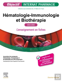 Bertrand.pt - Hématologie-Immunologie Et Biothérapie : L'Enseignement En Fiches (Édition 2024/2025)