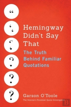 Bertrand.pt - Hemingway Didn'T Say That