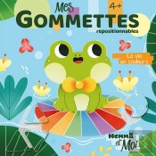Hemma Et Moi : Mes Gommettes Repositionnables : La Vie En Couleurs