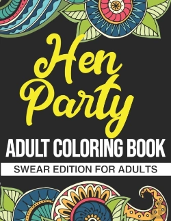 Bertrand.pt - Hen Party Adult Coloring Book