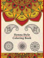 Henna Style Coloring Book