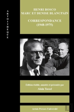 Bertrand.pt - Henri Bosco - Marc Et Denise Blancpain : Correspondance (1948-1975)