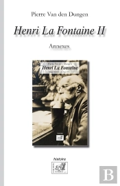 Henri La Fontaine Ii (1854-1943) : Annexes