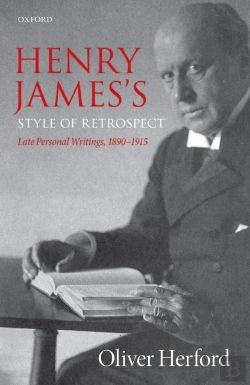 Bertrand.pt - Henry James'S Style Of Retrospect