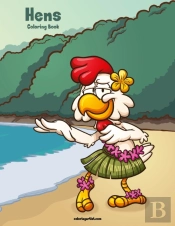 Hens Coloring Book 1