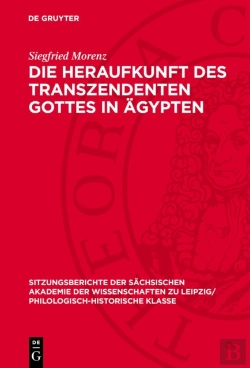 Bertrand.pt - Heraufkunft Des Transzendenten Gottes In Agypten