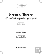 Hercule, Thesee Et Autres Legendes Grecques Le Fichier