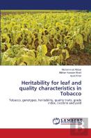 Heritability For Leaf And Quality Characteristics In Tobacco