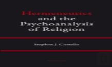 Hermeneutics And The Psychoanalysis Of Religion