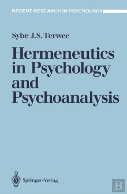 Bertrand.pt - Hermeneutics In Psychology And Psychoanalysis