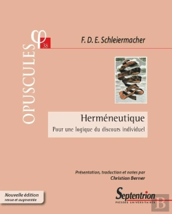Bertrand.pt - Herméneutique ; Pour Une Logique Du Discours Individuel