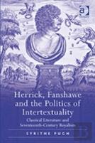 Herrick, Fanshawe And The Politics Of Intertextuality