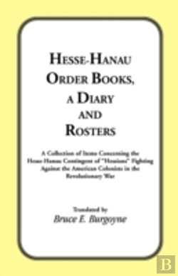Bertrand.pt - Hesse-Hanau Order Books, A Diary And Ros
