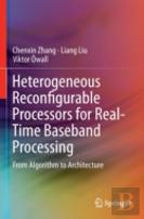 Heterogeneous Reconfigurable Processors For Real-Time Baseband Processing