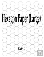 Hexagon Paper (Large)