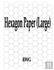 Hexagon Paper (Large)
