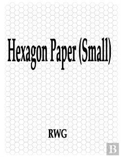 Bertrand.pt - Hexagon Paper (Small)