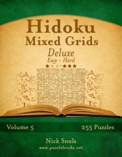 Hidoku Mixed Grids Deluxe - Easy To Hard