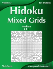 Hidoku Mixed Grids - Medium - Volume 3 -