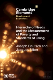 Hierarchy Of Needs And The Measurement Of Poverty And Standards Of Living
