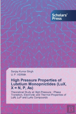 Bertrand.pt - High Pressure Properties Of Lutetium Monopnictides (Lux, X = N, P, As)