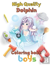 High Quality Dolphin Coloring Book  Boys